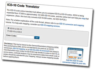 ICD-10 Code Translator